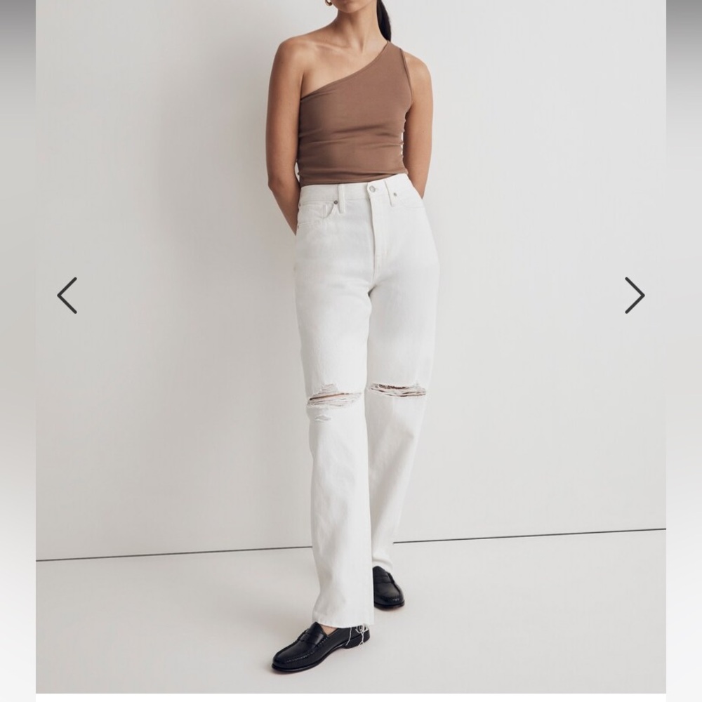 Madewell Baggy Straight Jeans
